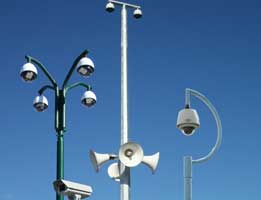 CCTV Camera Pole